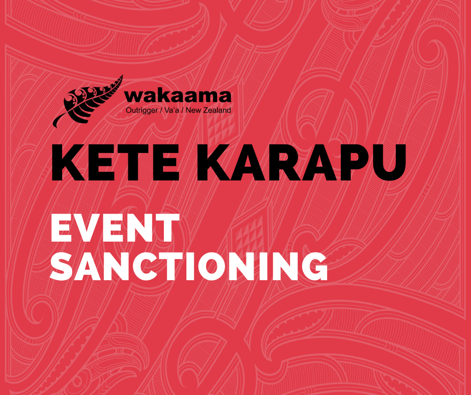 Kete Karapu - Event Sanctioning
